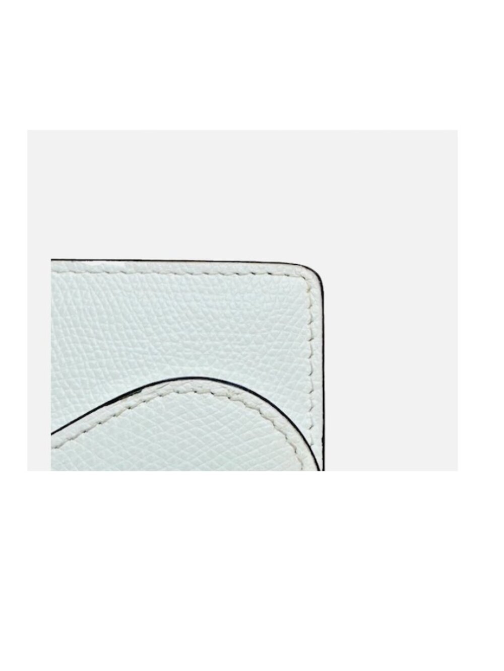 Pre Owned Dior Calfskin Crossbody/Belt Bag Saddle Milky White Gold tone Clasp - Picture 5 of 8